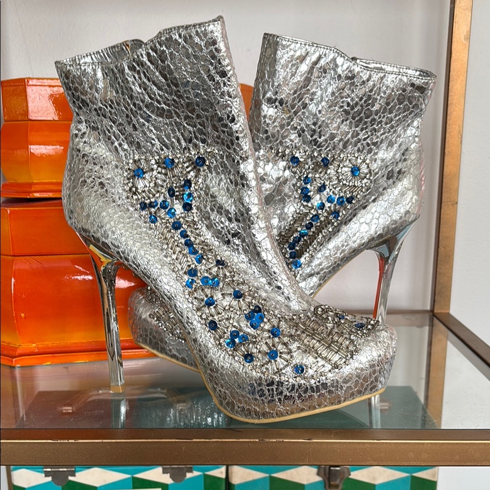 Exciting Embellished Booties